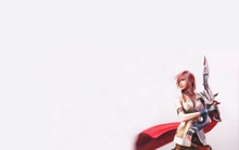 video games final fantasy xiii claire farron simple background 1600x1200 wallpaper 